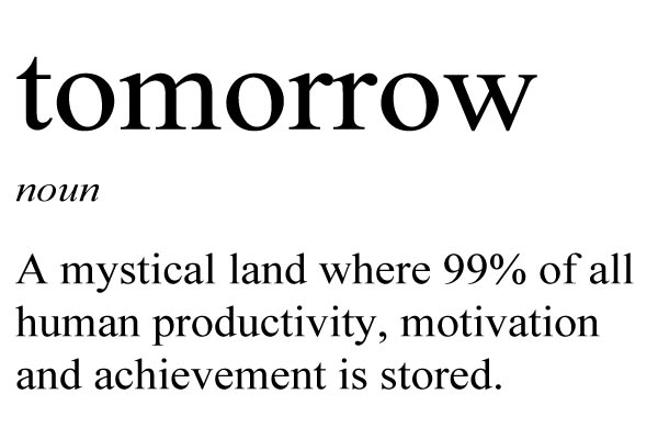 tomorrow-definition